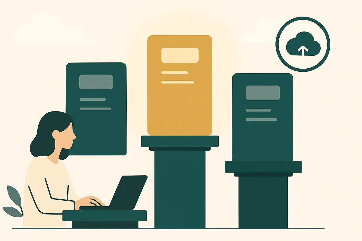 Canopy simple pricing plans showing Seed, Grow and Scale tiers for Shopify inventory management